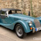 Morgan Plus 4 Land Rover Blue